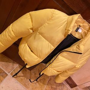 Yellow Puffer Jacket